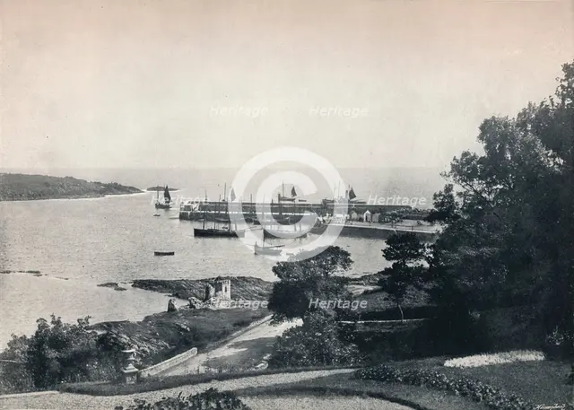 'Ardglass - General View of the Harbour', 1895. Artist: Unknown.