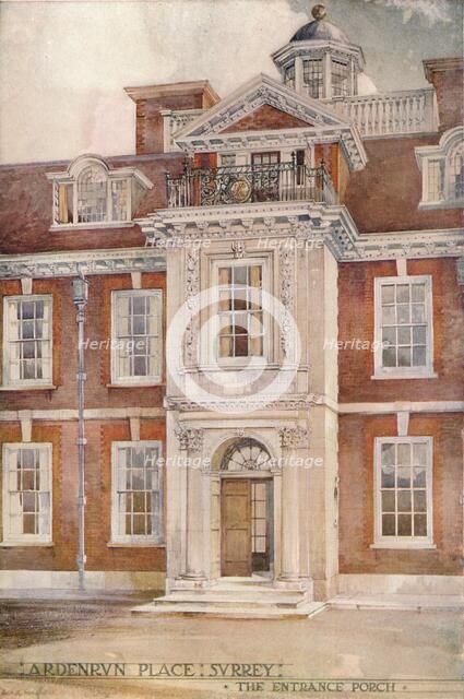 'Ardenrun Place, Surrey', c1910. Artist: Ernest Newton.