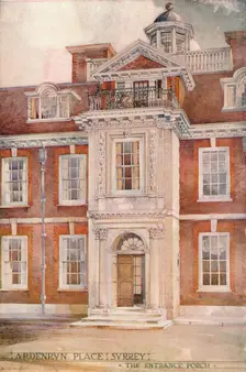 Ardenrun Place, Surrey c1910. Artist: Ernest Newton