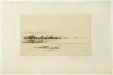 Ardossan, plate seventeen from the Clyde Set, 1889. Creator: David Young Cameron