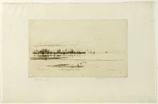 Ardossan, plate seventeen from the Clyde Set, 1889. Creator: David Young Cameron