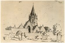 Ardoye in Flanders summer 1917. Artist: Adolf Hitler