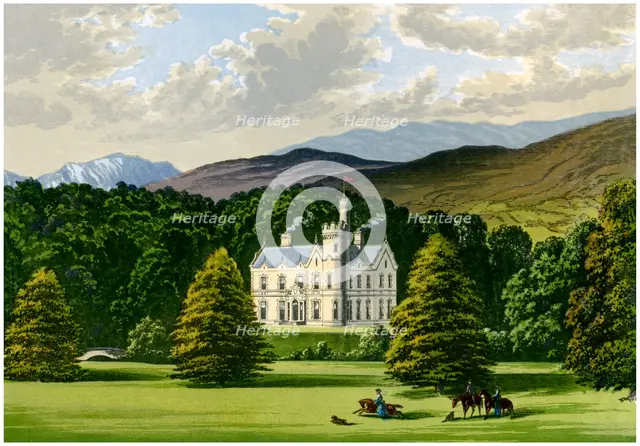 Ardtully, County Kerry, Ireland, home of the Orpen-Knight family, c1880. Artist: Unknown