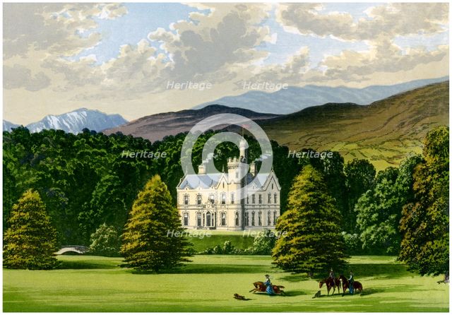 Ardtully, County Kerry, Ireland, home of the Orpen-Knight family, c1880. Artist: Unknown