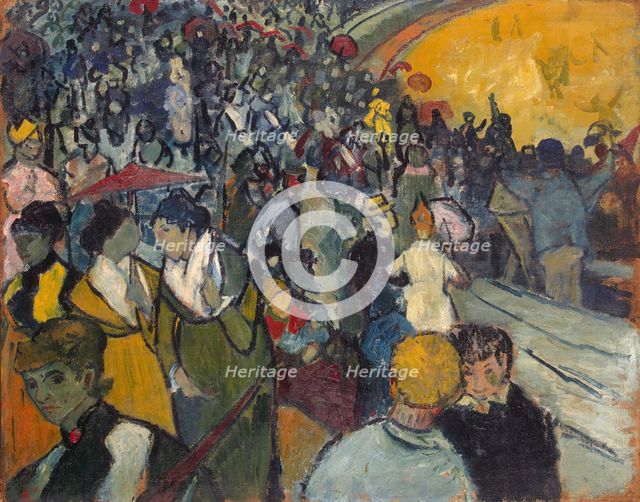 Arena in Arles, 1888. Creator: Vincent van Gogh.
