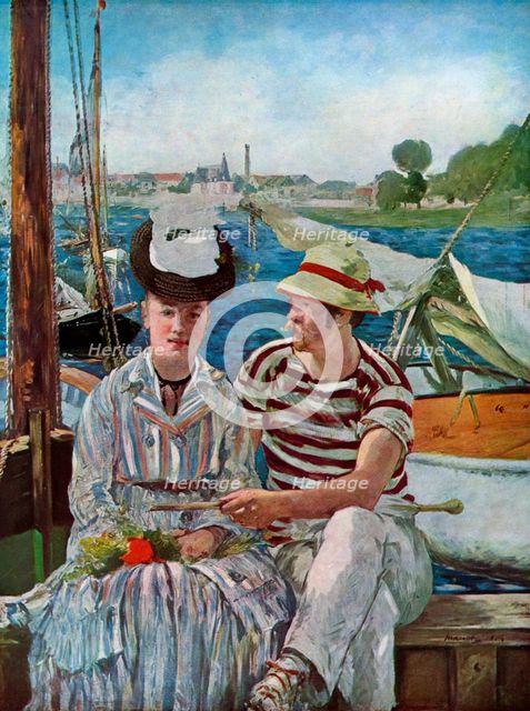 'Argenteuil', 1874.Artist: Edouard Manet