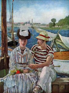 Argenteuil 1874.Artist: Edouard Manet