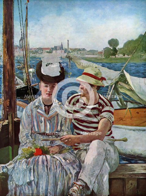 'Argenteuil', 1874.Artist: Edouard Manet