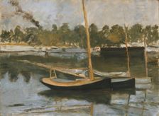 Argenteuil boat (study), 1874. Creator: Edouard Manet