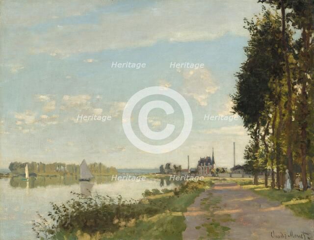 Argenteuil, c. 1872. Creator: Claude Monet.
