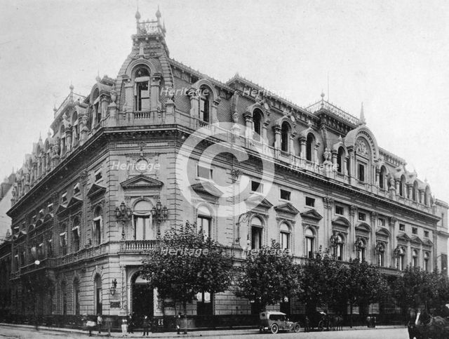 Argentine National Bank, Buenos Aires, Argentina. Artist: Unknown