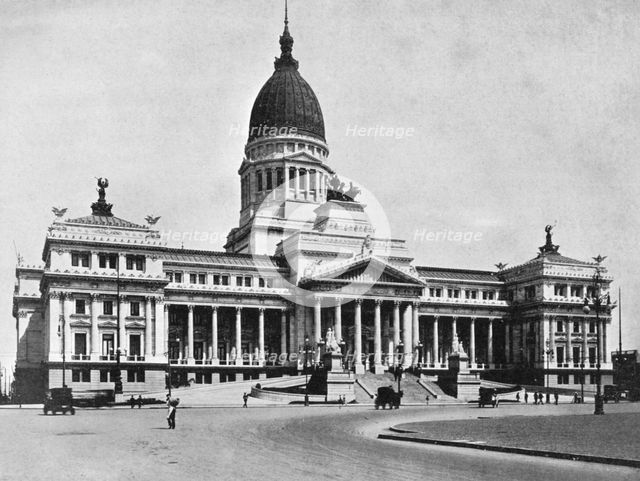 Argentine Congress Hall, Buenos Aires, Argentina. Artist: Unknown