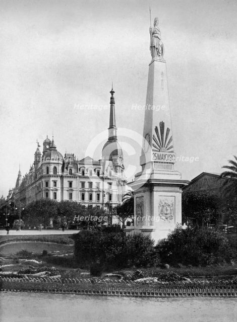 Argentine Independence monument, Buenos Aires, Argentina. Artist: Unknown