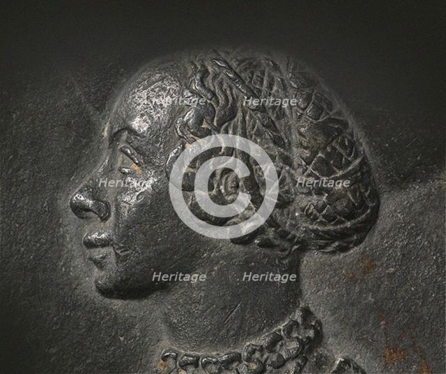 Argula von Grumbach, née von Stauff (c. 1492-c. 1554). Portrait medal (Detail), c. 1520.