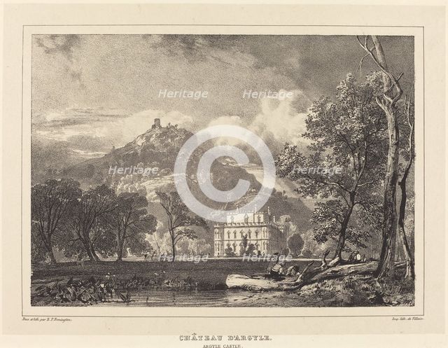 Argyle Castle, 1826. Creator: Richard Parkes Bonington.