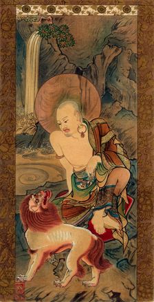 Arhat, Japanese, late Kamakura period, 14th century (1886). follower of Ryozen