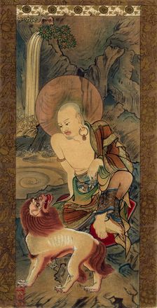 Arhat, Japanese, late Kamakura period, 14th century (1886). follower of Ryozen