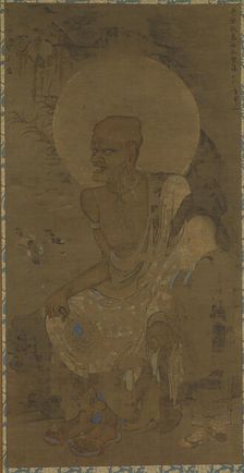 Arhat (Nakula), one of a set of sixteen, mid-14th century. Creator: Ryozen
