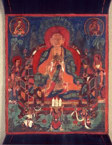 Arhat Rahula, 1400-1450. Creator: Unknown