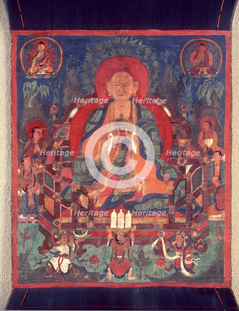 Arhat Rahula, 1400-1450. Creator: Unknown.