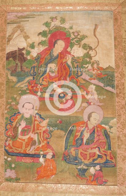 Arhat Thangka, 18th century. Creator: Tibetan Culture.