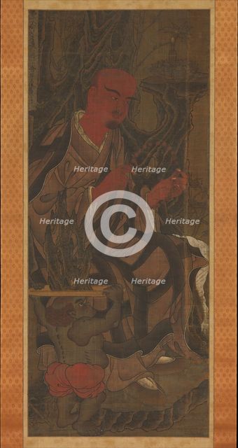 Arhats, late 14th century. Creator: Unknown.