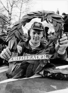 Ari Vatanen, the World Rally Champion, 1981