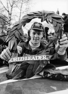 Ari Vatanen, the World Rally Champion, 1981