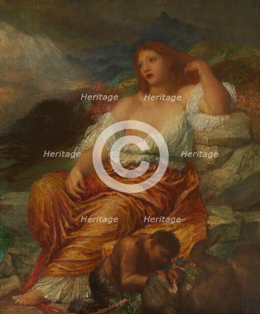 Ariadne, 1894. Creator: George Frederick Watts.