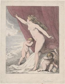 Ariadne Abandoned by Theseus, 1790-99., 1790-99. Creator: Thomas Rowlandson