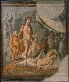 Ariadne Abandoned by Theseus on Naxos, 1st H. 1st cen. AD. Creator: Roman-Pompeian wall painting