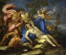 Ariadne Abandoned by Theseus on Naxos, ca 1675-1680. Creator: Giordano, Luca (1632-1705)
