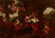 Ariadne and Bacchus on the Island of Naxos, 18th century. Creator: Unknown