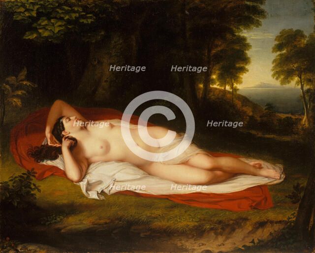 Ariadne, ca. 1831-35. Creator: Asher Brown Durand.