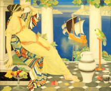 Ariadne in Naxos, 1925. Creator: Joseph Edward Southall