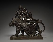 Ariadne on a Panther, 1873. Creator: Jean-Baptiste Clésinger (French, 1814-1883)