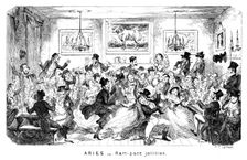 Aries - Ram-pant jollities 19th century.Artist: George Cruikshank