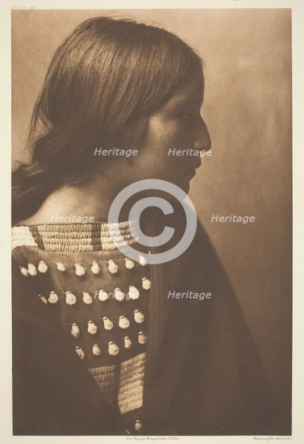 Arikara Girl, 1908. Creator: Edward Sheriff Curtis.
