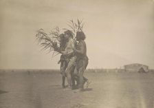 Arikara Medicine Ceremony-The Ducks, c1908. Creator: Edward Sheriff Curtis