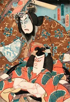 Ariharano Tokihira and Matsuo Maru, 19th century. Creator: Utagawa Kunisada