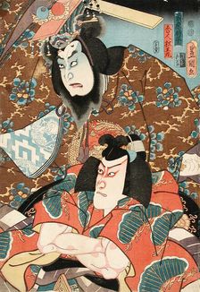 Ariharano Tokihira and Matsuo Maru, 19th century. Creator: Utagawa Kunisada