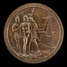 Arion Captured by Pirates, late 15th - early 16th century. Creator: Moderno