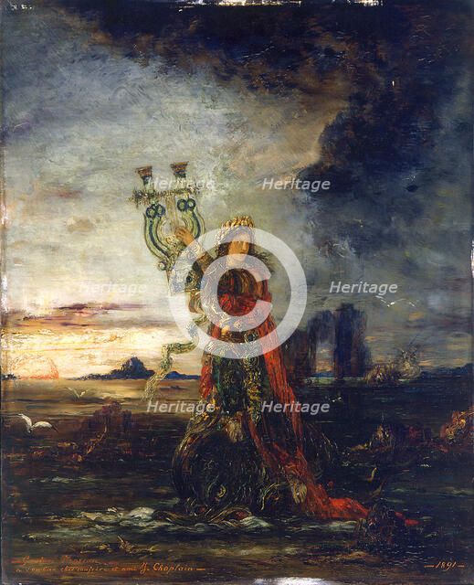 Arion. Artist: Moreau, Gustave (1826-1898)