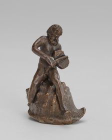 Arion Seated on a Shell, first quarter 16th century. Creator: Severo Calzetta da Ravenna