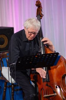 Arild Anderson, Arild Anderson Trio, Watermill Jazz Club, Dorking, Surrey, June 2026. Creator: Brian O'Connor