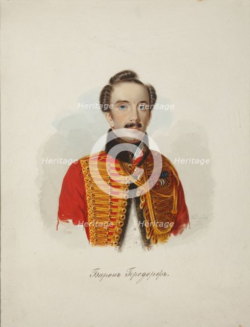 Arist Fyodorovich von Gersdorff (1805-1883) , 1839.