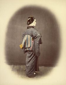 Aristocratic Young Lady, 1866-1867. Creator: Felice Beato