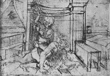 Aristotle and Phyllis c1480 (1945). Artist: Leonardo da Vinci