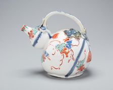 Arita-ware Kakiemon Gourd Shaped Ewer, late 17th century. Creator: Unknown