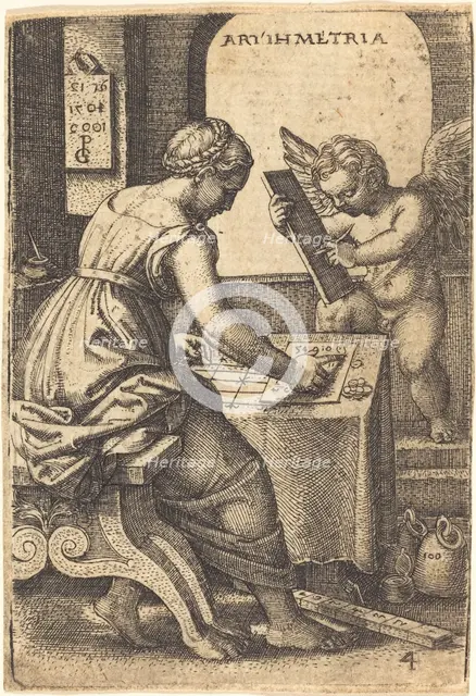 Arithmetic. Creator: Georg Pencz.